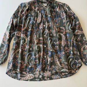 Floral Paisley Blouse